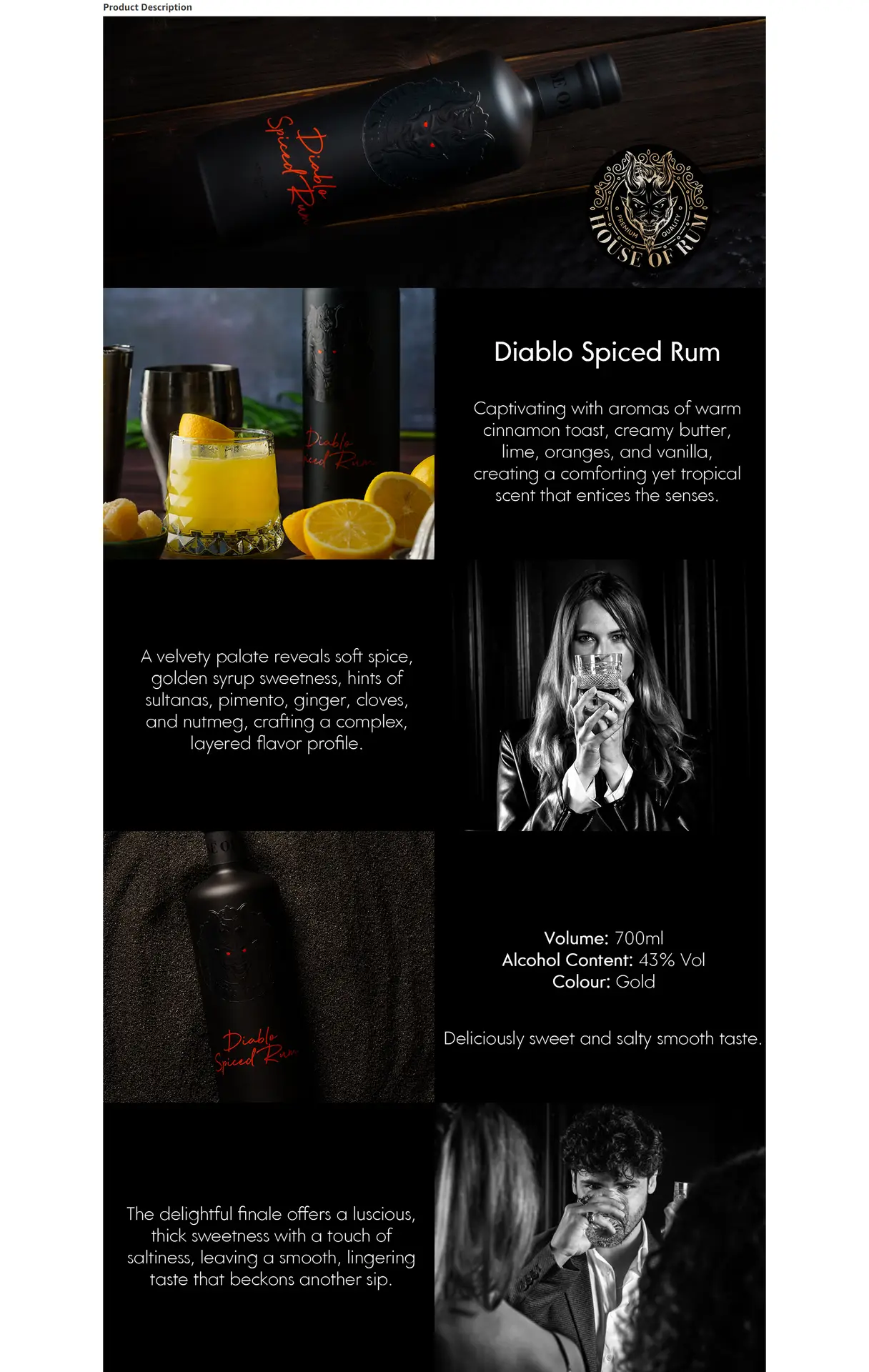 a+ content house of rum diablo