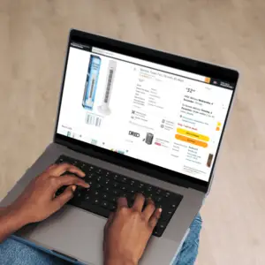 laptop with benross amazon product page